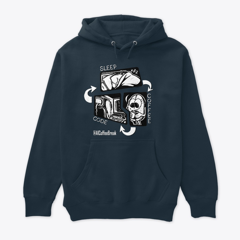 AI Coffee Break merch preview